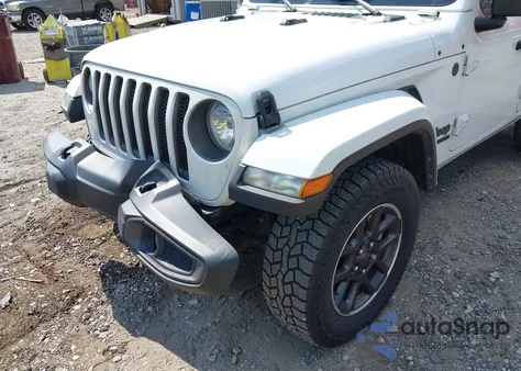 2021 Jeep Wrangler Unlimited 80Th Anniversary 4X4 из США, поврежденный, VIN 1C4HJXDG0MW745706